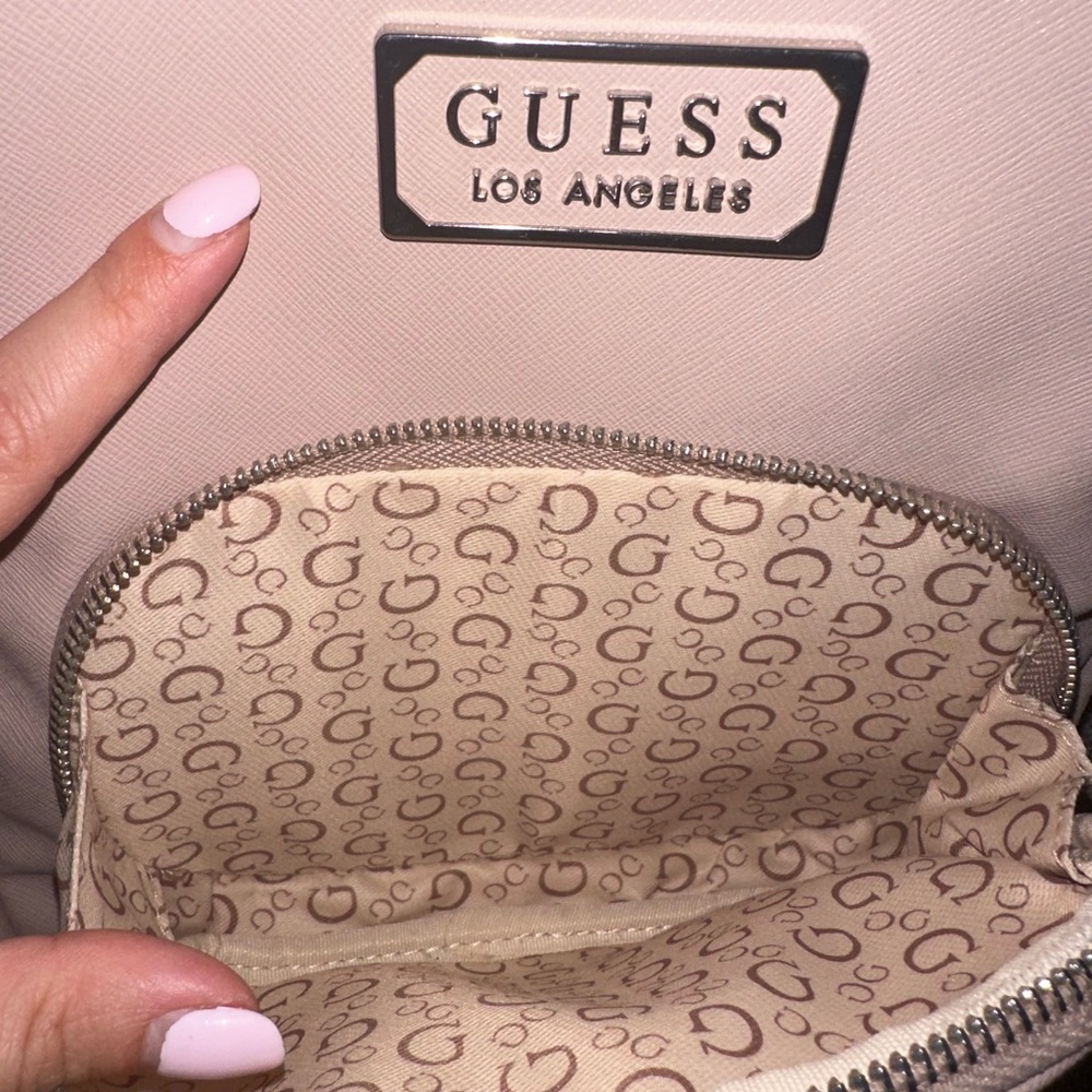 NWOT GUESS Pink Mini Backpack - Picture 4 of 7